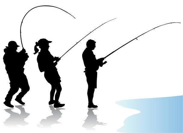 Set di pescatori
 - Vettoriali, immagini