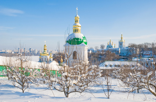 kiev-pechersk lavra im Winter - Foto, Bild