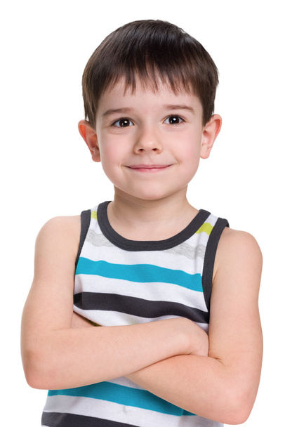 Smiling little boy - Фото, изображение