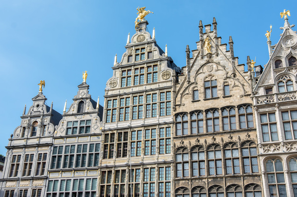 Старих будівель в центрі Антверпен, Бельгія - Фото, зображення