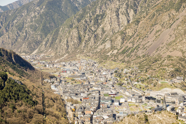 města Andorra La Vella. - Fotografie, Obrázek