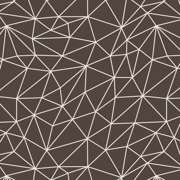 Seamless pattern of polygonal lines in a network - Photo, Image