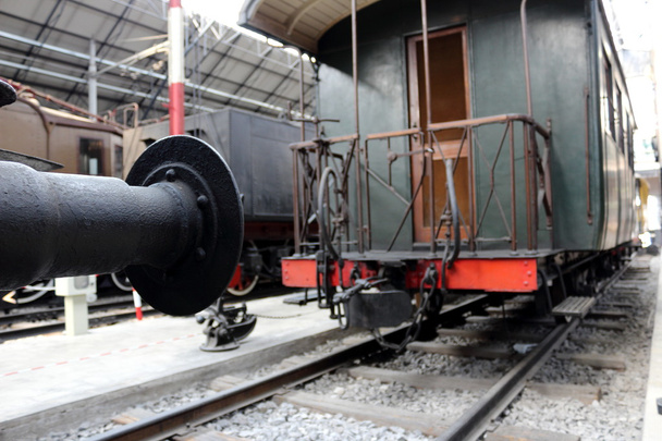 蒸気機関車 - 写真・画像