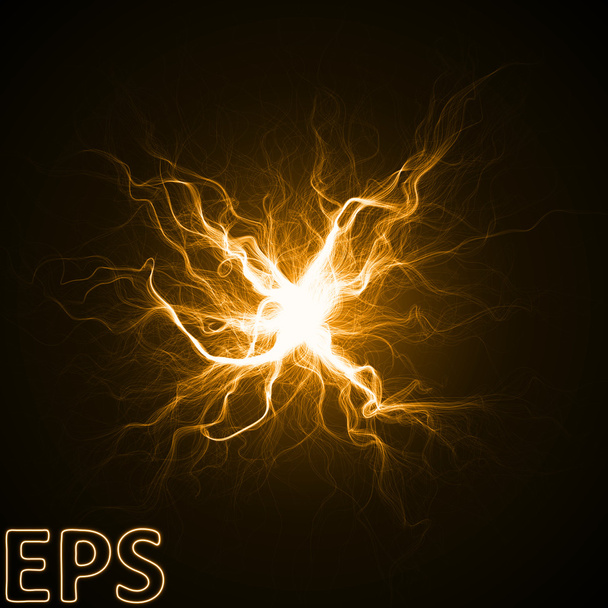 Момент магического энергетического взрыва. энергетические вены от центра к центру
 - Вектор,изображение