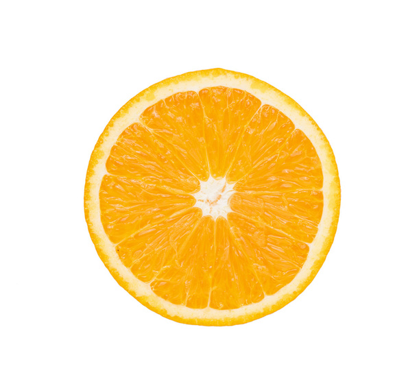 Orange fruit isolated on white - Foto, Imagem