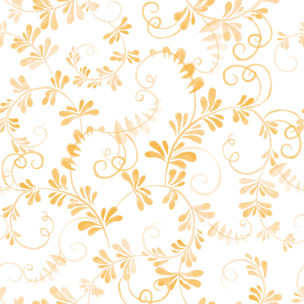 watercolor floral pattern - Vecteur, image
