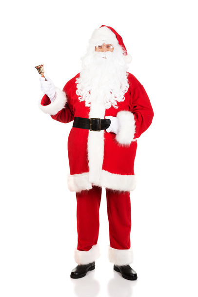 Happy Santa Claus in brillen - Foto, afbeelding