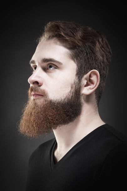 Teenage Hipster with Beard - Photo, Image