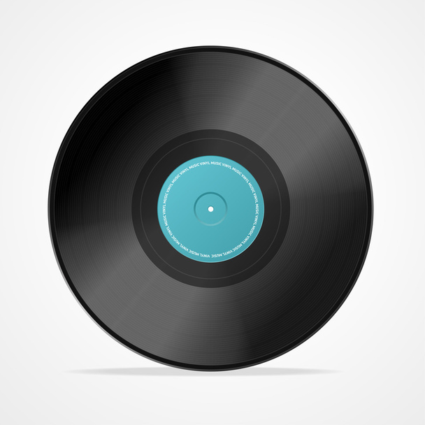 Vinyl Record. Vector - Διάνυσμα, εικόνα