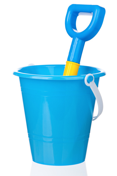 hračky kbelík a rýč - Fotografie, Obrázek