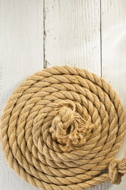 Roll of ship rope - Photo, Image