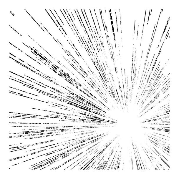 Illustration Vektor abstrakte Geschwindigkeit Bewegung schwarze Linien, mit Kreis - Vektor, Bild