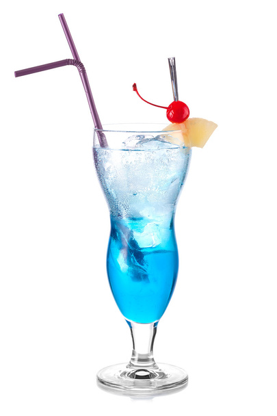 Cocktail BLUE LAGOON - Φωτογραφία, εικόνα
