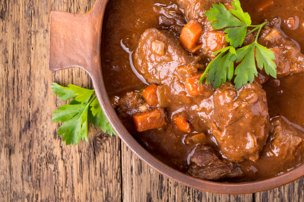 Beef stew with carrot. - Photo, Image