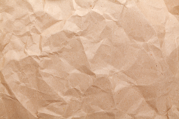Papel de cartón marrón arrugado
 - Foto, imagen