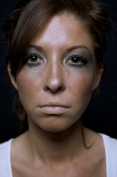 Close Up Woman in distress - Fotografie, Obrázek