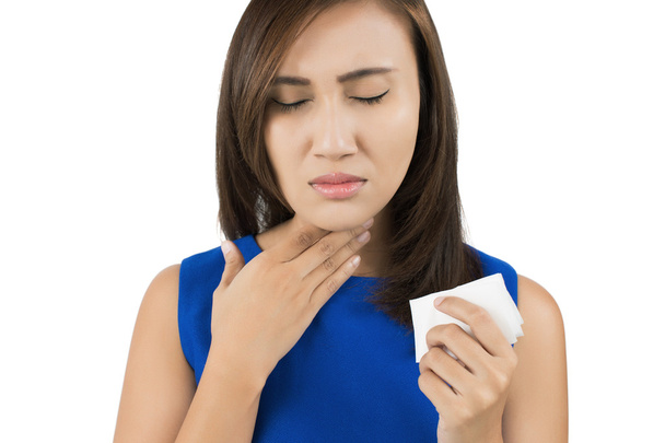Sintomo influenzale da raffreddore o allergia
 - Foto, immagini