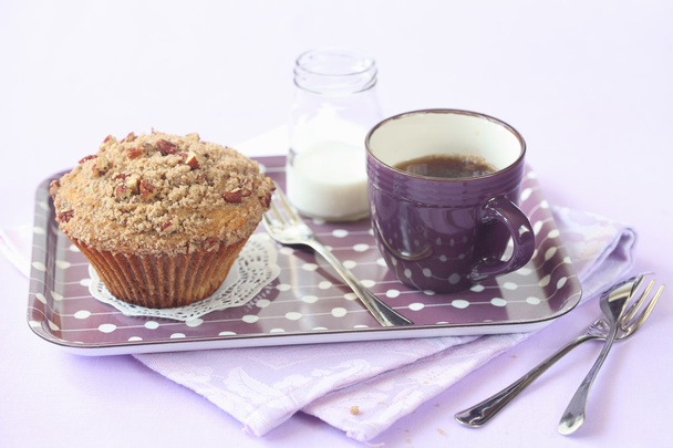 Muffin de Pecan con Streusel Topping
 - Foto, Imagen