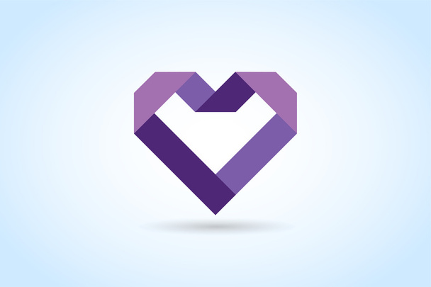 Heart icons vector logo - Vector, Image