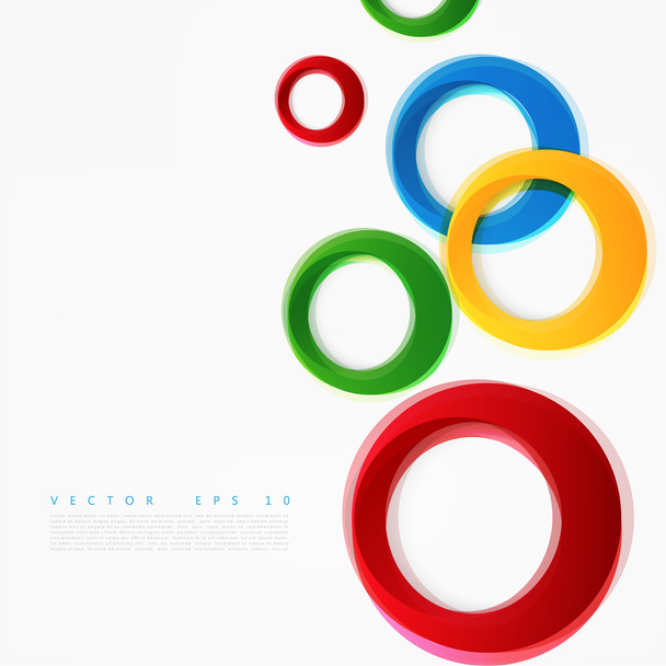 Vector colorful circle. - Vector, Image