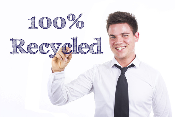 100% z recyklingu - Zdjęcie, obraz