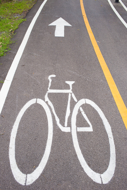 Kerékpár sávok Park - Fotó, kép