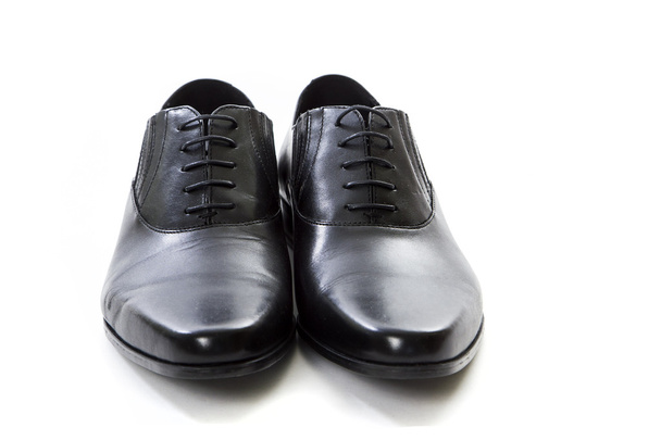 Chaussures en cuir noir
 - Photo, image