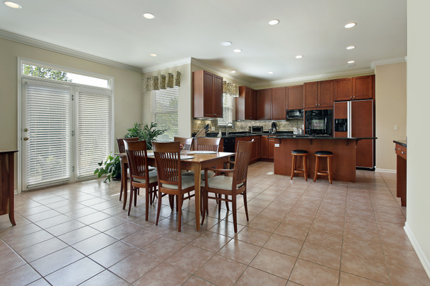 Large kitchen with eating area - Photo, Image