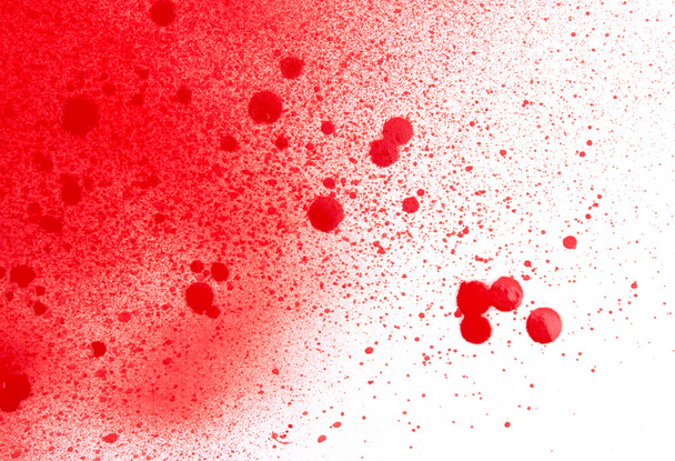 Salpicaduras, salpicaduras y aerosoles de sangre (pintura)
 - Foto, imagen