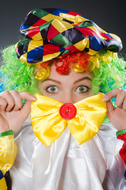Clown in the funny concept - Photo, Image
