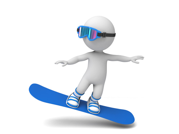 gorra concepto snowboarder
 - Foto, Imagen