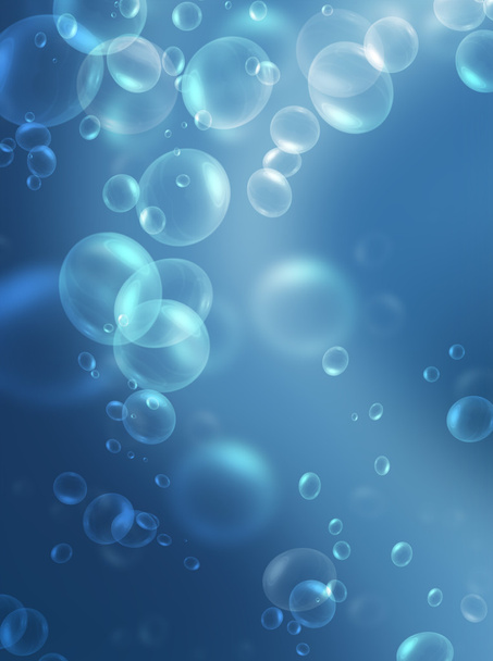 Bubbles under the water - Фото, изображение
