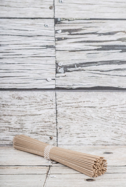 Soba japoński makaron Stick - Zdjęcie, obraz