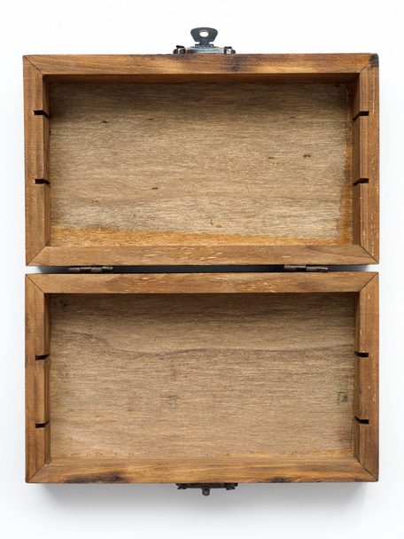 Открытый деревянный ящик
 - Фото, изображение