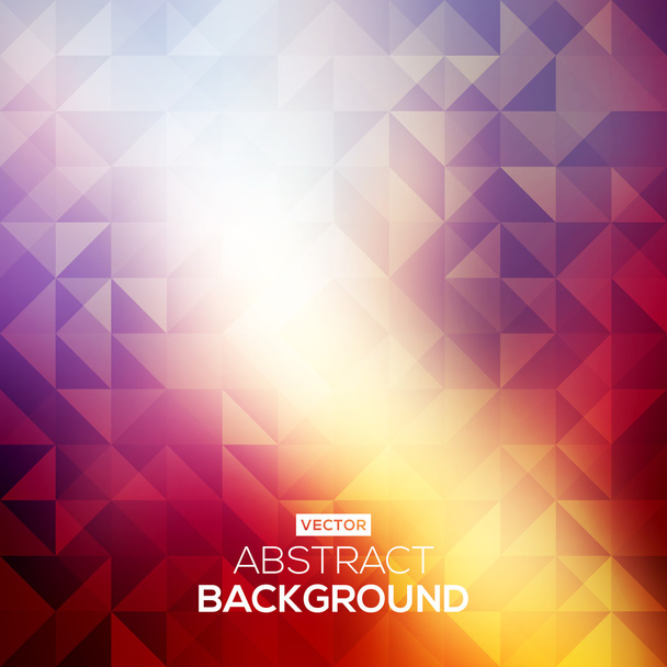 Colorful abstract geometric background - Vector, Image