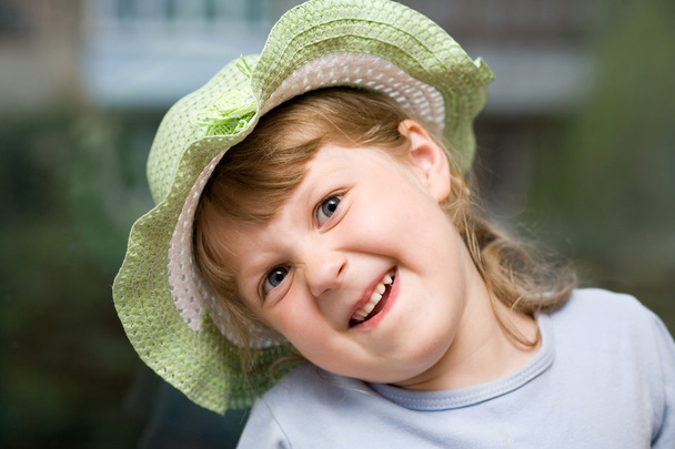 Girl in hat - Foto, Imagem