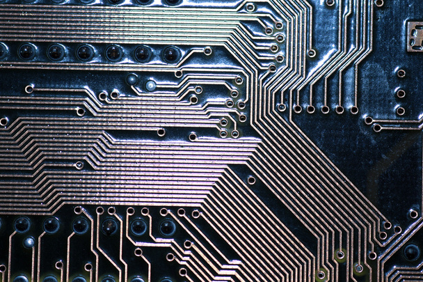 Chipset track computer electronics - Фото, изображение