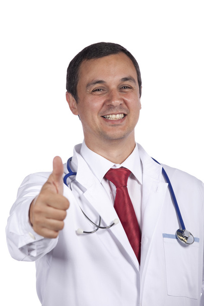 Friendly male doctor - Фото, изображение
