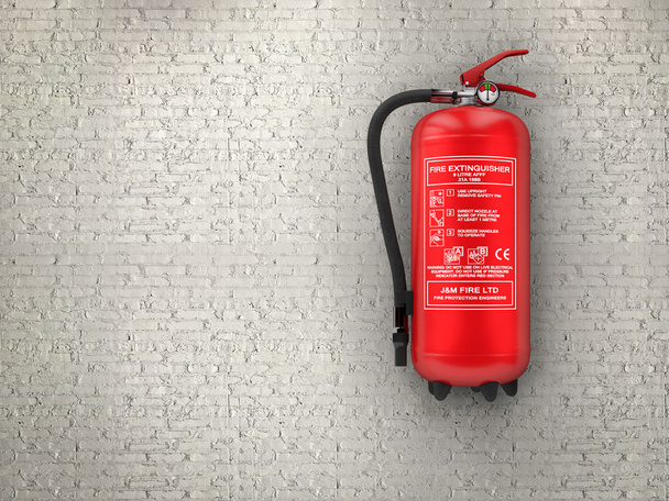 Extintor de incendios
 - Foto, Imagen