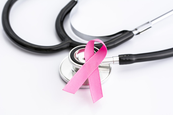 Breast cancer awareness pink ribbon - Foto, Imagem