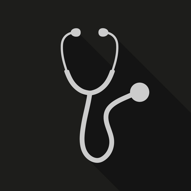 Stethoscope icon - Vector, Image
