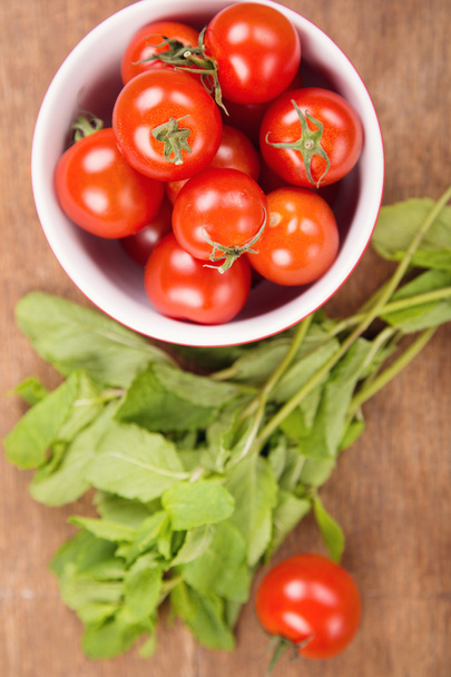 помидоры с мятой
 - Фото, изображение