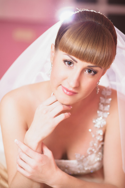 Makeup bride wedding - Zdjęcie, obraz