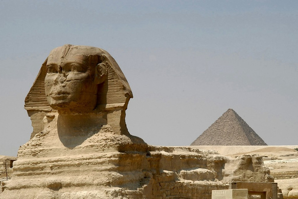 Пирамида Сфинкса и Шефрена
 - Фото, изображение