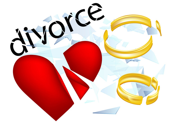 divorce - Vector, Image