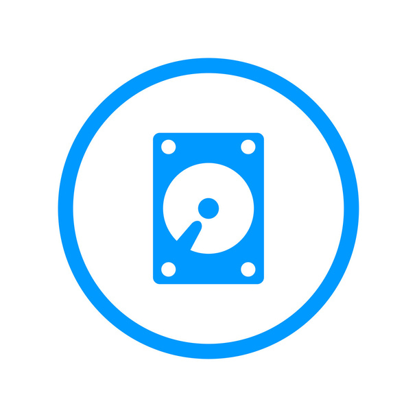hard disk icon - Vector, Image