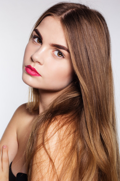Girl with perfect skin and hair - Fotografie, Obrázek