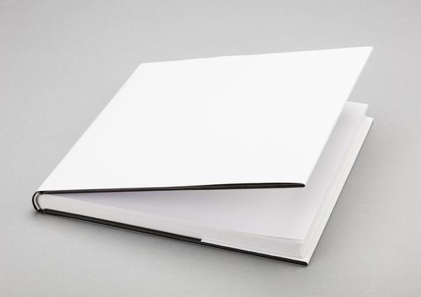 Blank book white cover 8 x 8 in - 写真・画像