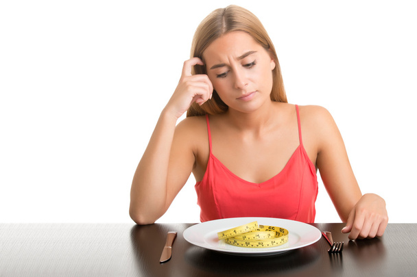 Mulher em uma dieta
 - Foto, Imagem