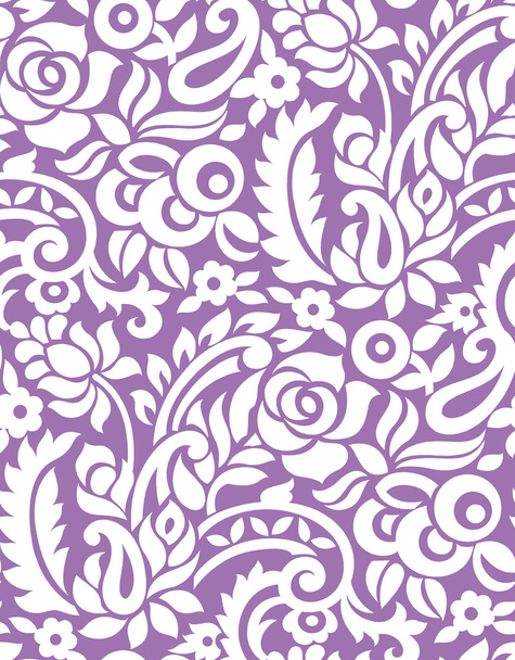 one color seamless traditional pattern - Vecteur, image